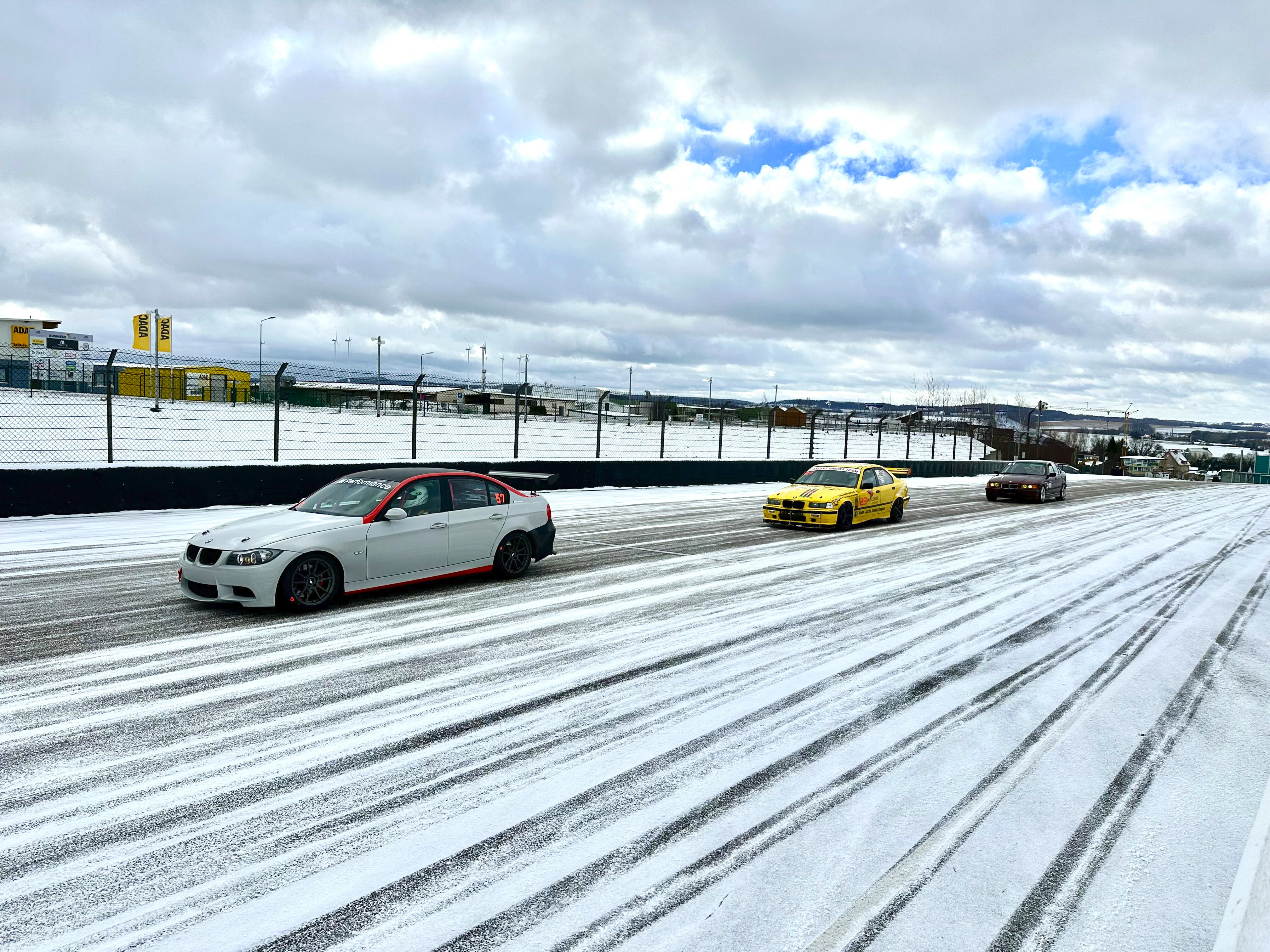 Rennszene Wintercup am Sachsenring
